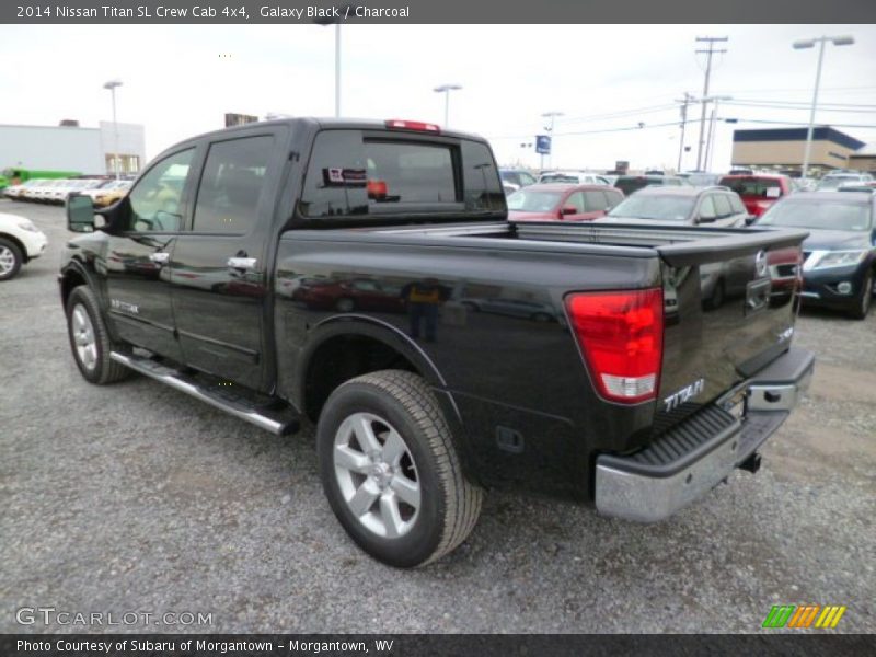 Galaxy Black / Charcoal 2014 Nissan Titan SL Crew Cab 4x4