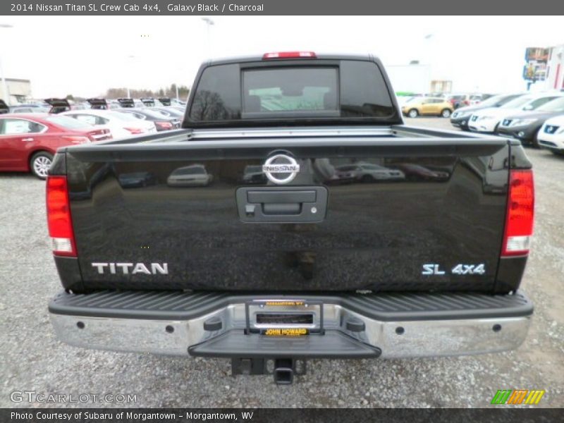 Galaxy Black / Charcoal 2014 Nissan Titan SL Crew Cab 4x4