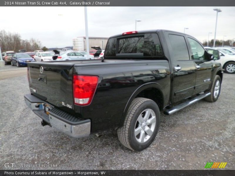 Galaxy Black / Charcoal 2014 Nissan Titan SL Crew Cab 4x4