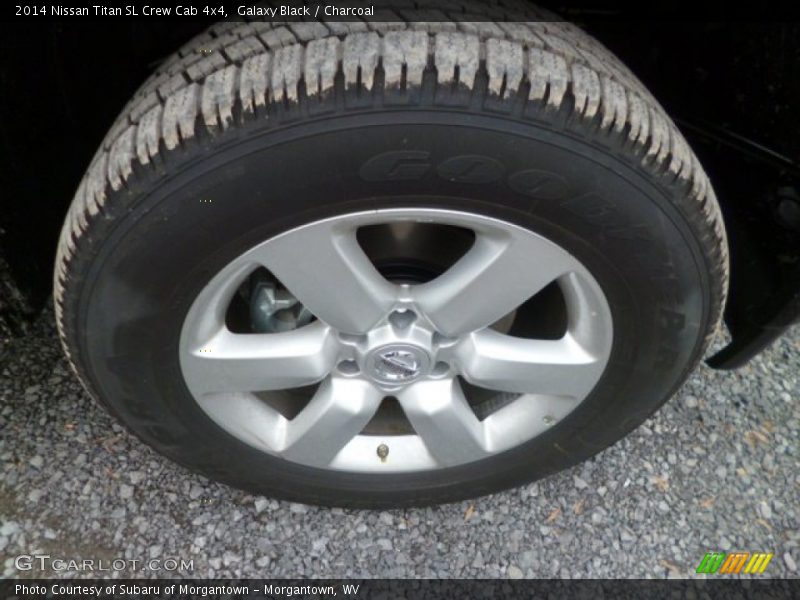 Galaxy Black / Charcoal 2014 Nissan Titan SL Crew Cab 4x4