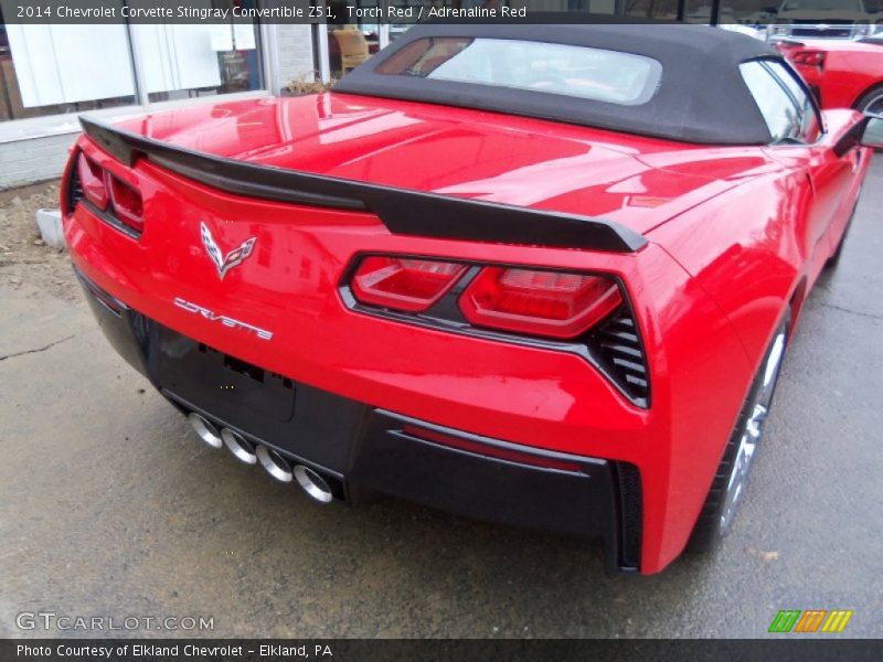  2014 Corvette Stingray Convertible Z51 Torch Red