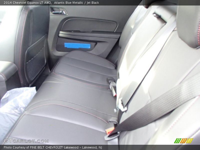Atlantis Blue Metallic / Jet Black 2014 Chevrolet Equinox LT AWD