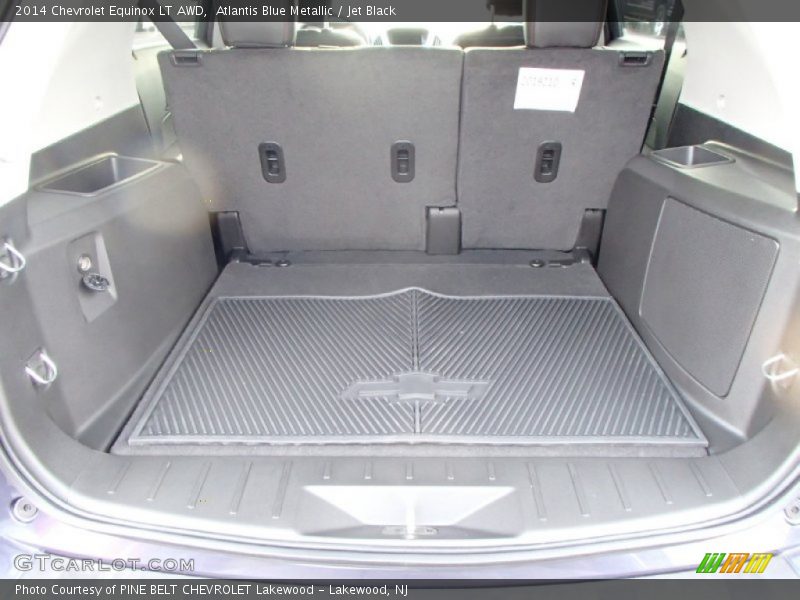 Atlantis Blue Metallic / Jet Black 2014 Chevrolet Equinox LT AWD