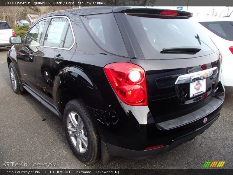 Black / Light Titanium/Jet Black 2014 Chevrolet Equinox LS