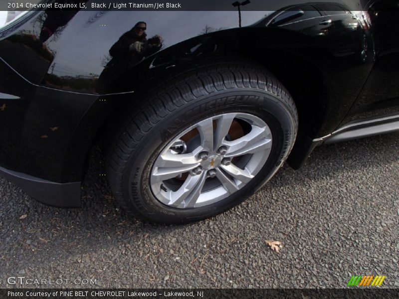 Black / Light Titanium/Jet Black 2014 Chevrolet Equinox LS