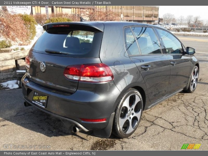 Carbon Steel Gray Metallic / Titan Black 2011 Volkswagen GTI 4 Door