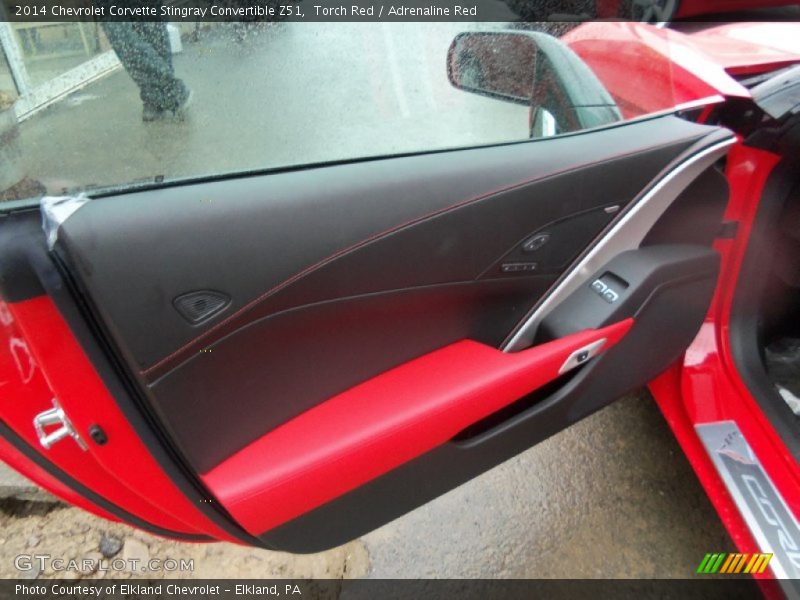 Torch Red / Adrenaline Red 2014 Chevrolet Corvette Stingray Convertible Z51