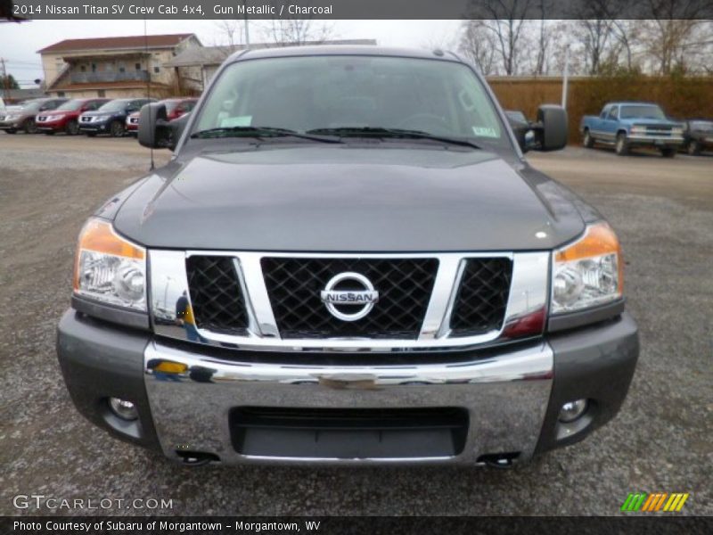 Gun Metallic / Charcoal 2014 Nissan Titan SV Crew Cab 4x4