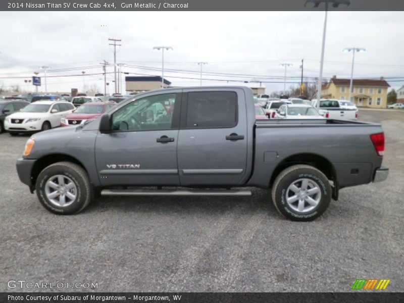  2014 Titan SV Crew Cab 4x4 Gun Metallic