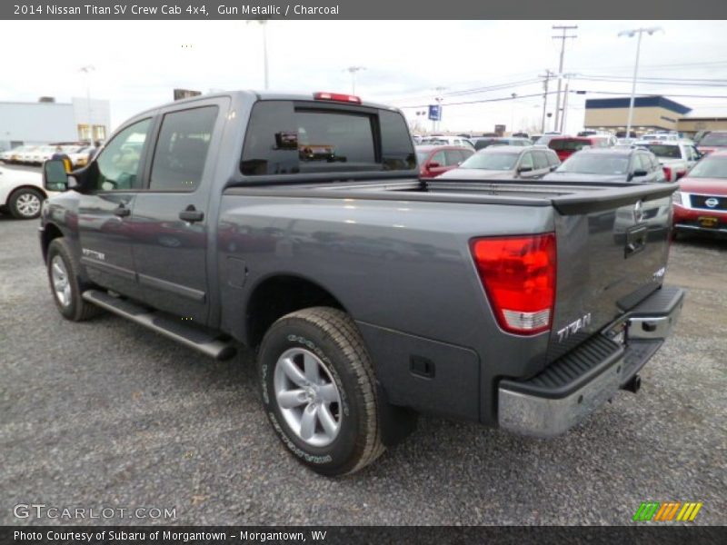 Gun Metallic / Charcoal 2014 Nissan Titan SV Crew Cab 4x4