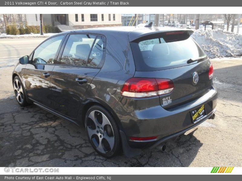 Carbon Steel Gray Metallic / Titan Black 2011 Volkswagen GTI 4 Door