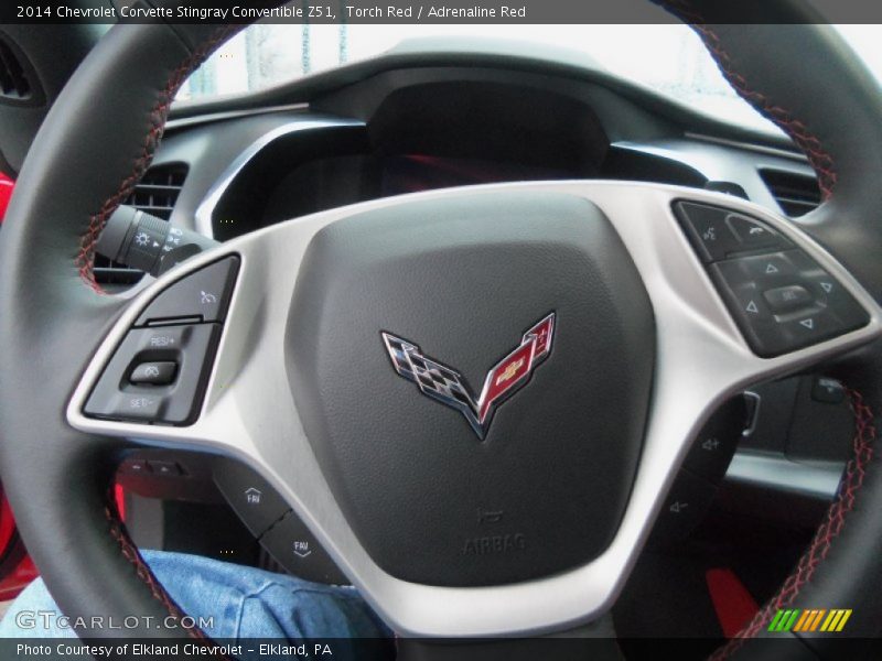 Torch Red / Adrenaline Red 2014 Chevrolet Corvette Stingray Convertible Z51