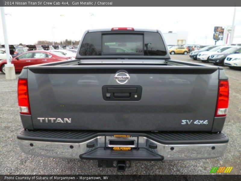 Gun Metallic / Charcoal 2014 Nissan Titan SV Crew Cab 4x4