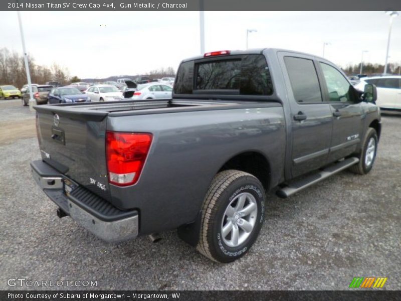 Gun Metallic / Charcoal 2014 Nissan Titan SV Crew Cab 4x4