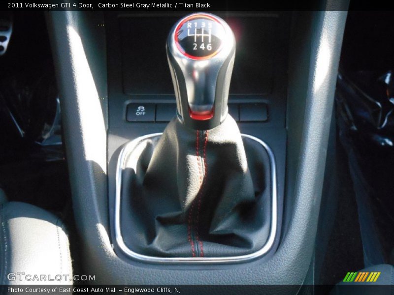 Carbon Steel Gray Metallic / Titan Black 2011 Volkswagen GTI 4 Door