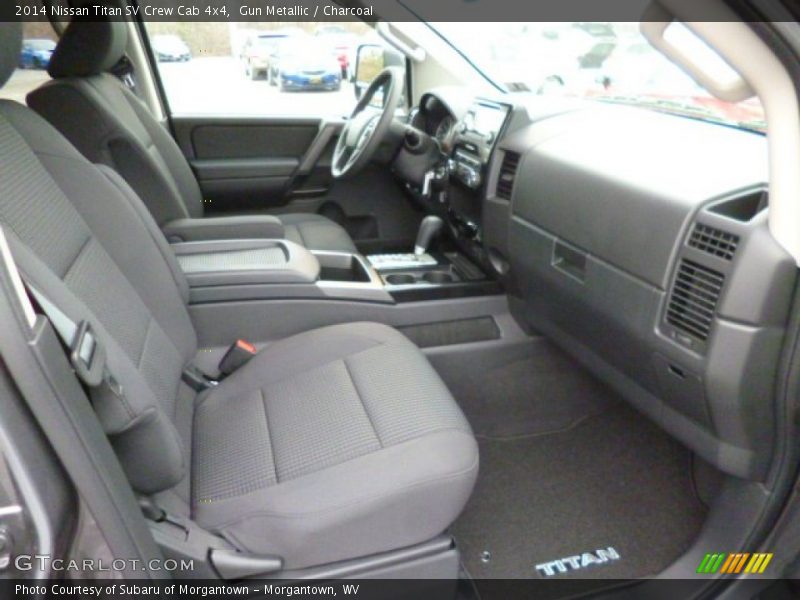 Gun Metallic / Charcoal 2014 Nissan Titan SV Crew Cab 4x4