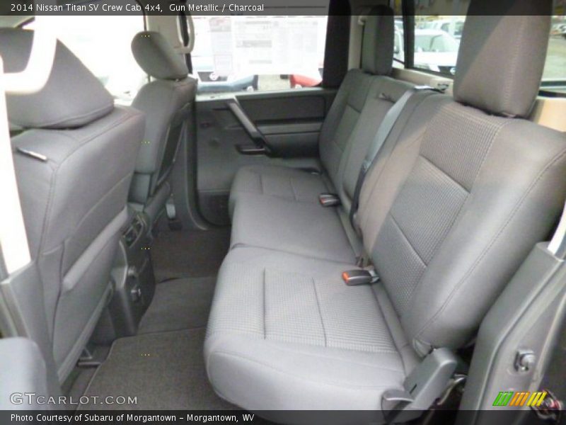 Rear Seat of 2014 Titan SV Crew Cab 4x4