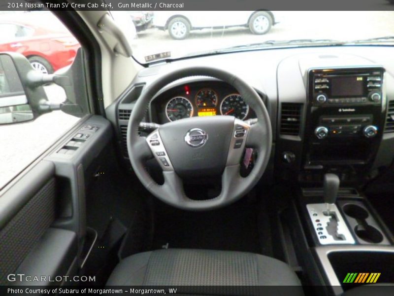 Gun Metallic / Charcoal 2014 Nissan Titan SV Crew Cab 4x4