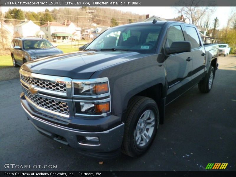 Tungsten Metallic / Jet Black 2014 Chevrolet Silverado 1500 LT Crew Cab 4x4