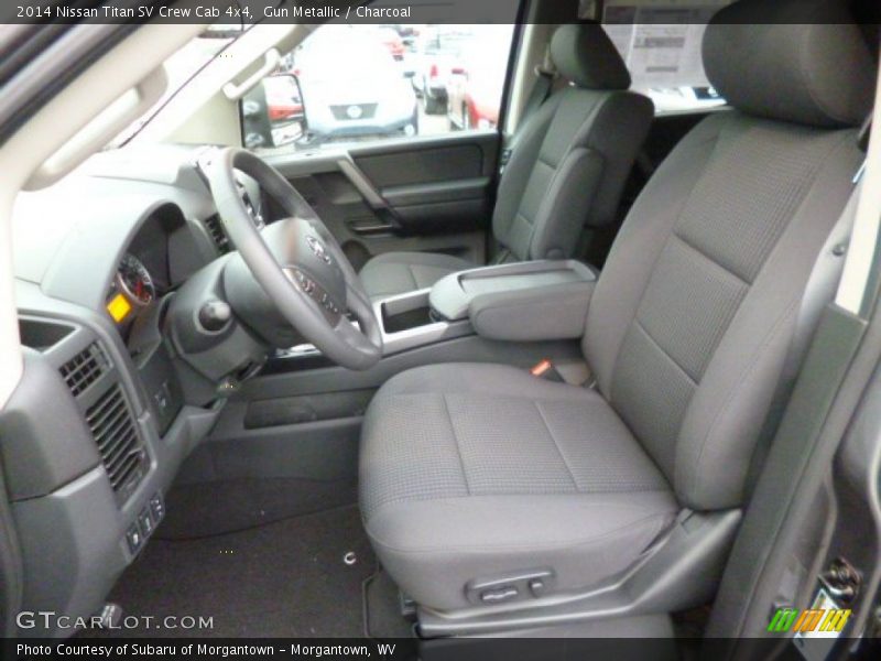 Gun Metallic / Charcoal 2014 Nissan Titan SV Crew Cab 4x4