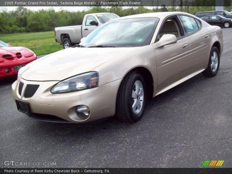 Sedona Beige Metallic / Parchment/Dark Pewter 2005 Pontiac Grand Prix Sedan