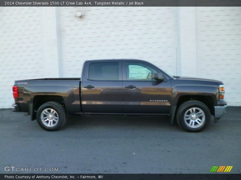 Tungsten Metallic / Jet Black 2014 Chevrolet Silverado 1500 LT Crew Cab 4x4