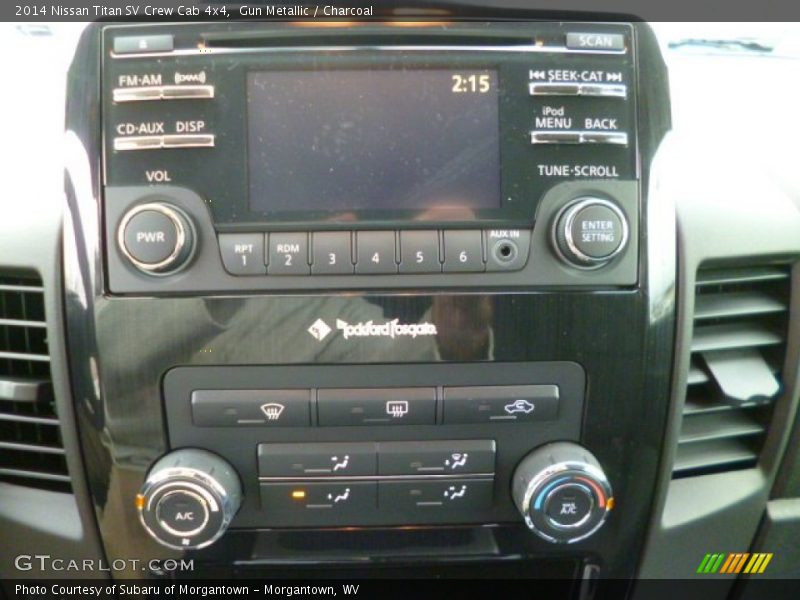 Gun Metallic / Charcoal 2014 Nissan Titan SV Crew Cab 4x4