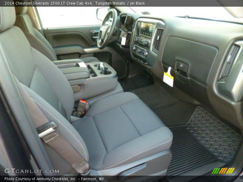 Tungsten Metallic / Jet Black 2014 Chevrolet Silverado 1500 LT Crew Cab 4x4