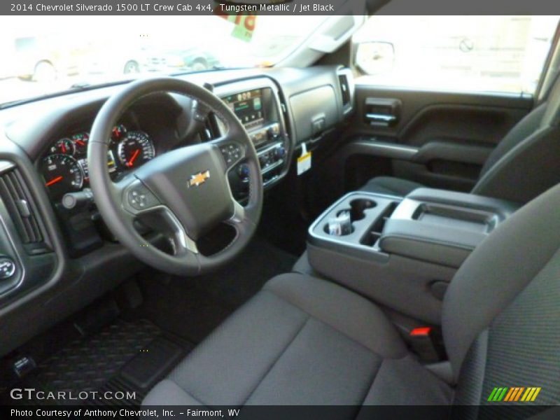 Tungsten Metallic / Jet Black 2014 Chevrolet Silverado 1500 LT Crew Cab 4x4