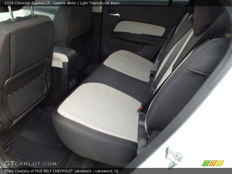 Summit White / Light Titanium/Jet Black 2014 Chevrolet Equinox LT