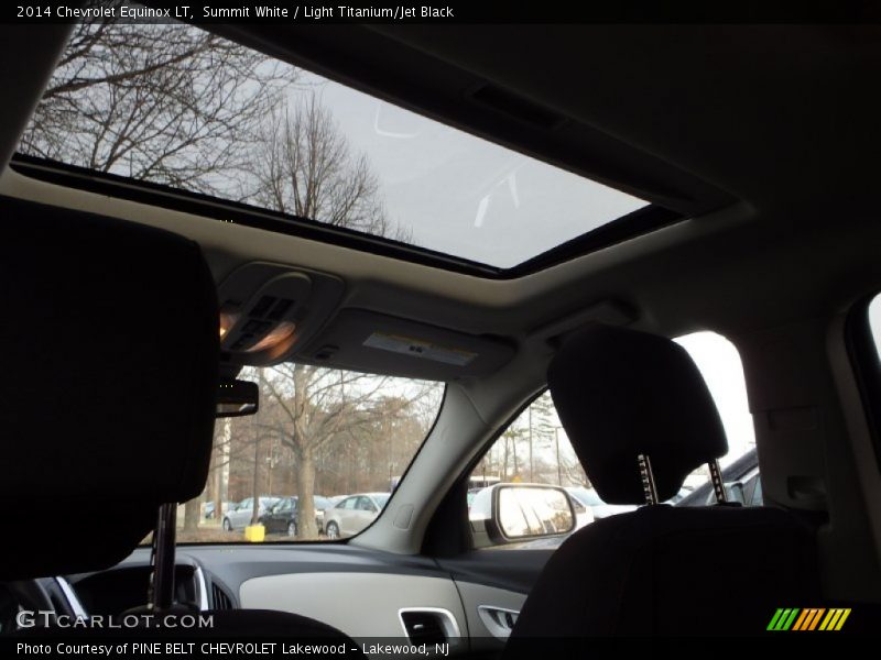Summit White / Light Titanium/Jet Black 2014 Chevrolet Equinox LT