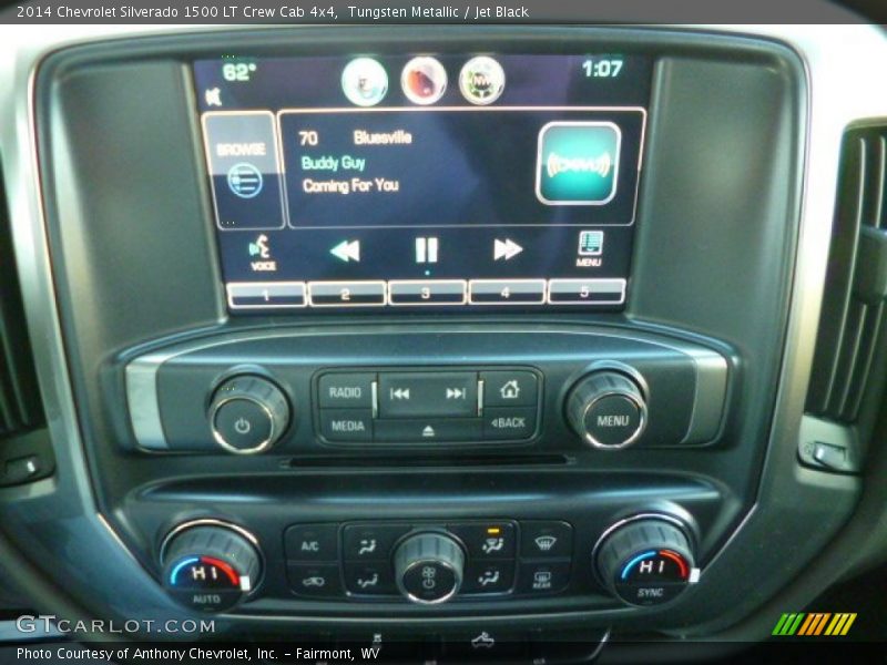 Tungsten Metallic / Jet Black 2014 Chevrolet Silverado 1500 LT Crew Cab 4x4