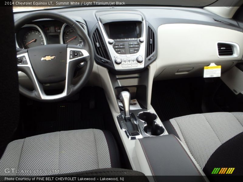 Summit White / Light Titanium/Jet Black 2014 Chevrolet Equinox LT