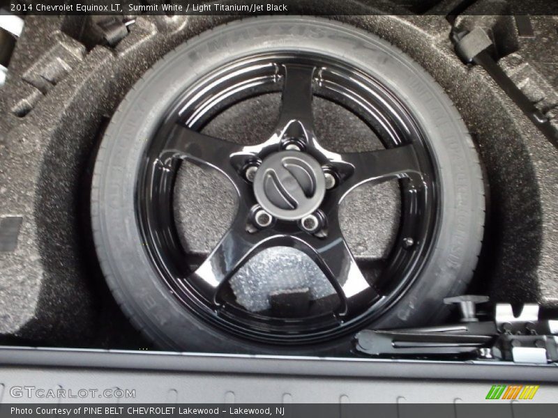 Summit White / Light Titanium/Jet Black 2014 Chevrolet Equinox LT