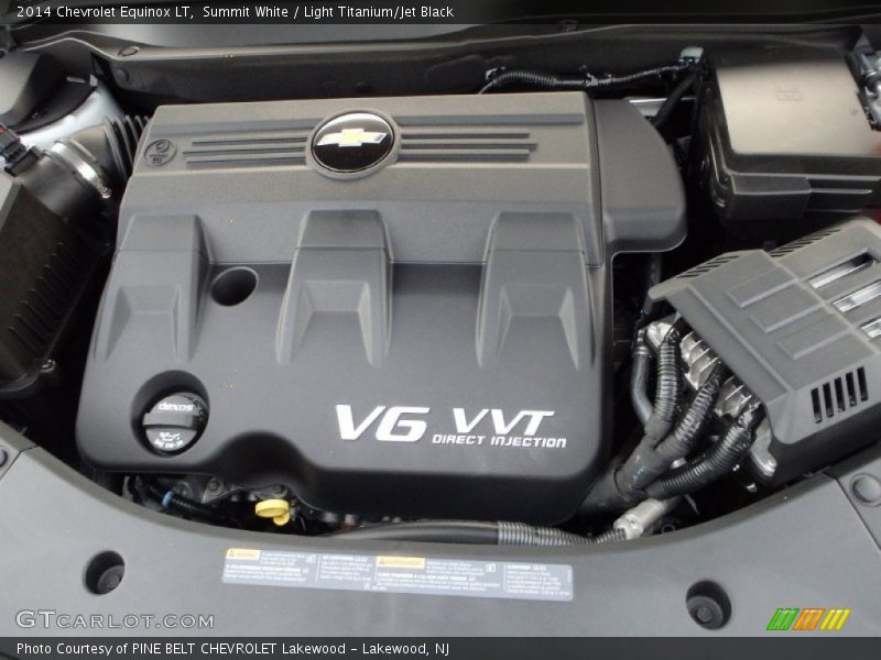 Summit White / Light Titanium/Jet Black 2014 Chevrolet Equinox LT