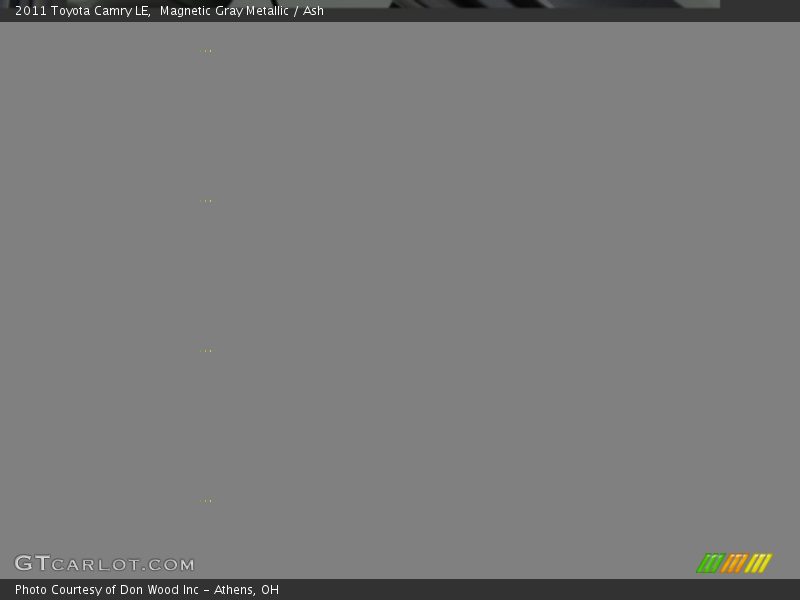 Magnetic Gray Metallic / Ash 2011 Toyota Camry LE