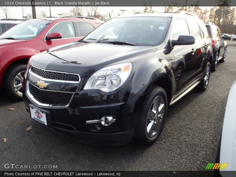 Black Granite Metallic / Jet Black 2014 Chevrolet Equinox LT