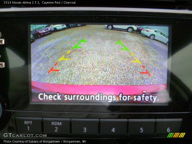 Cayenne Red / Charcoal 2014 Nissan Altima 2.5 S