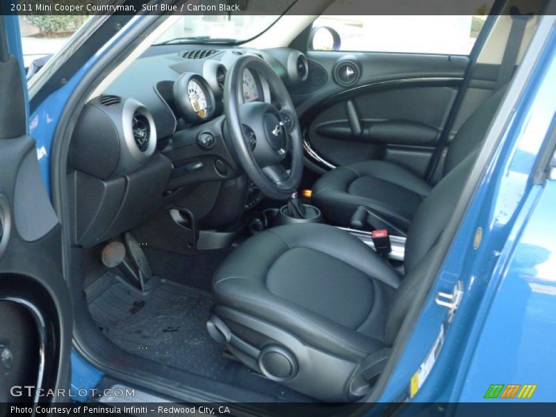 Surf Blue / Carbon Black 2011 Mini Cooper Countryman