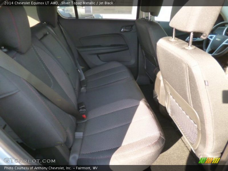 Silver Topaz Metallic / Jet Black 2014 Chevrolet Equinox LT AWD
