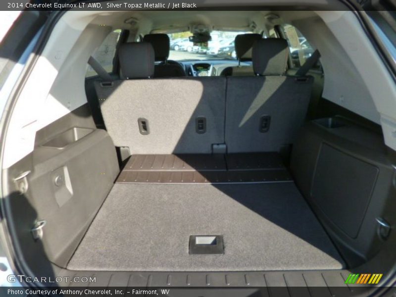 Silver Topaz Metallic / Jet Black 2014 Chevrolet Equinox LT AWD