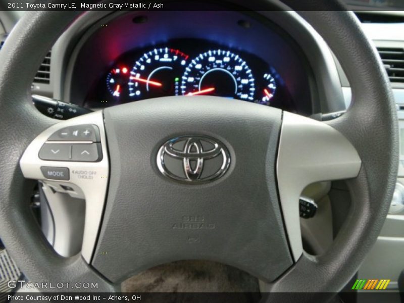 Magnetic Gray Metallic / Ash 2011 Toyota Camry LE