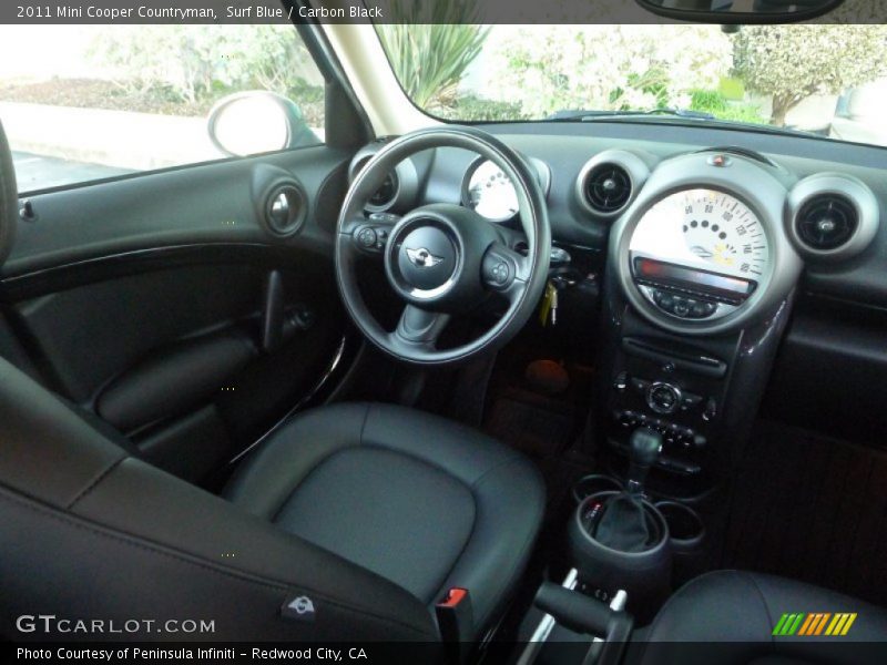 Surf Blue / Carbon Black 2011 Mini Cooper Countryman