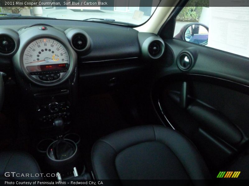 Surf Blue / Carbon Black 2011 Mini Cooper Countryman