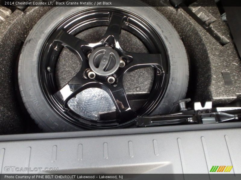Black Granite Metallic / Jet Black 2014 Chevrolet Equinox LT