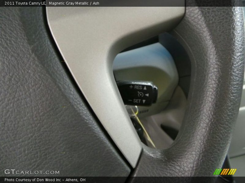 Magnetic Gray Metallic / Ash 2011 Toyota Camry LE