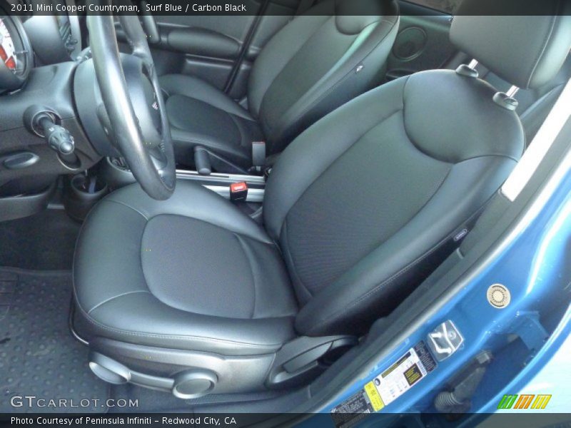 Surf Blue / Carbon Black 2011 Mini Cooper Countryman