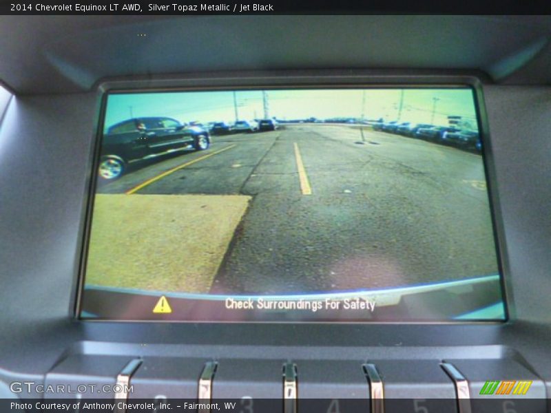 Silver Topaz Metallic / Jet Black 2014 Chevrolet Equinox LT AWD