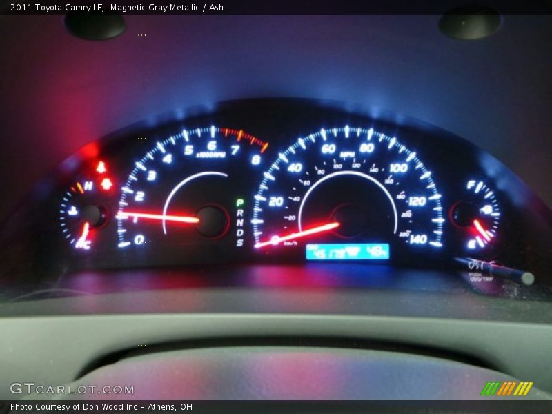 Magnetic Gray Metallic / Ash 2011 Toyota Camry LE