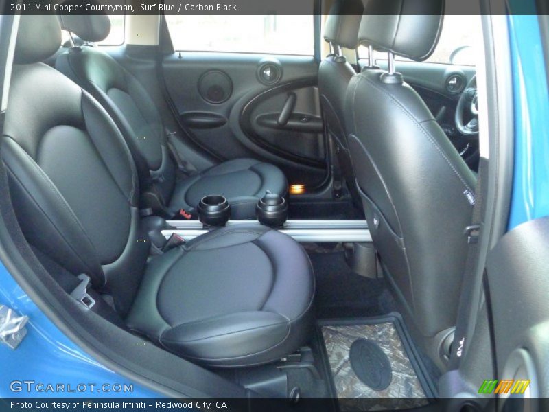 Surf Blue / Carbon Black 2011 Mini Cooper Countryman